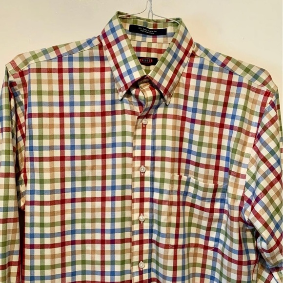 Overton Multi Check Sport Shirt - Picture 2 of 6